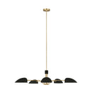 Five Light Chandelier<br /><span style="color:#4AB0CE;">Entrega: 4-10 dias en USA</span><br /><span style="color:#4AB0CE;font-size:60%;">PREGUNTE POR ENTREGA EN PANAMA</span><br />Collection: Jane<br />Finish: Midnight Black