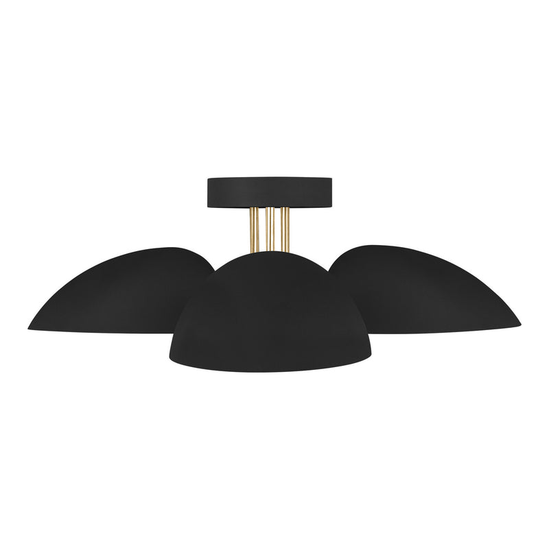 Three Light Flush Mount<br /><span style="color:#4AB0CE;">Entrega: 4-10 dias en USA</span><br /><span style="color:#4AB0CE;font-size:60%;">PREGUNTE POR ENTREGA EN PANAMA</span><br />Collection: Jane<br />Finish: Midnight Black