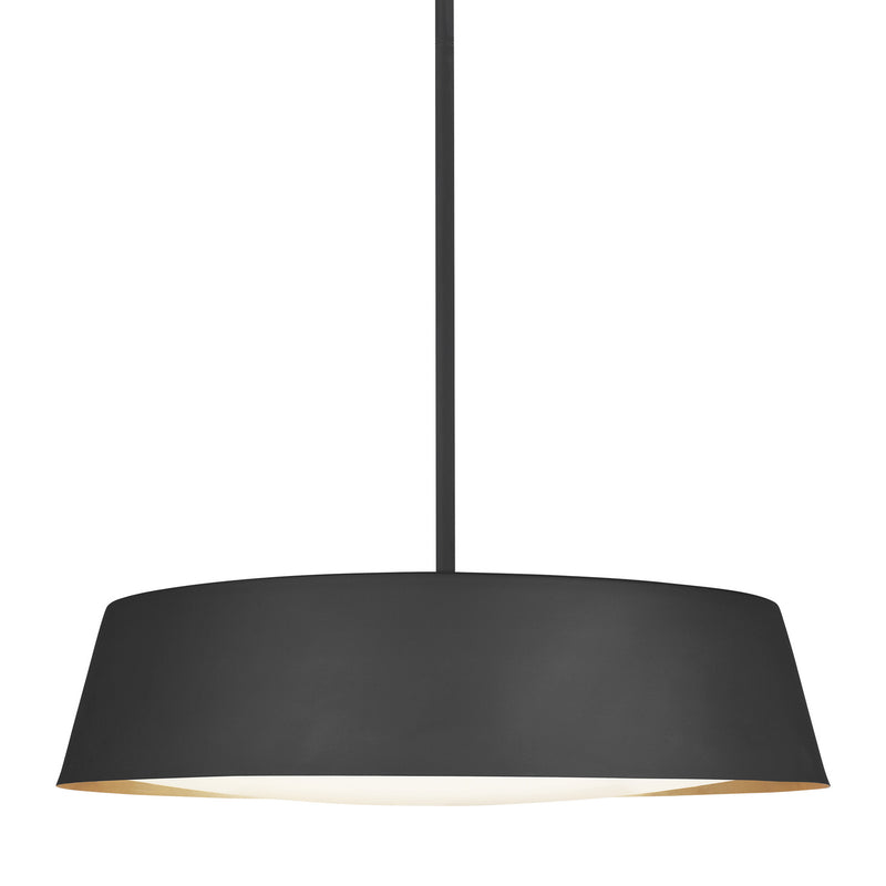 Visual Comfort Studio - EP1055MBK - Five Light Pendant - Asher - Midnight Black