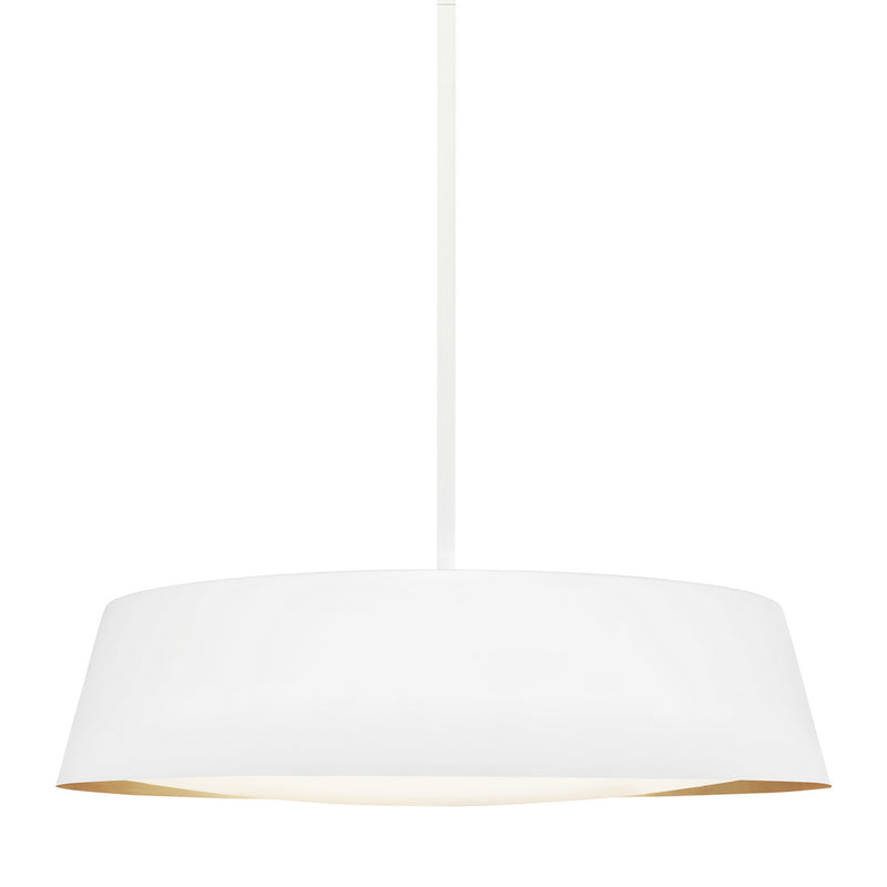 Visual Comfort Studio - EP1055MWT - Five Light Pendant - Asher - Matte White