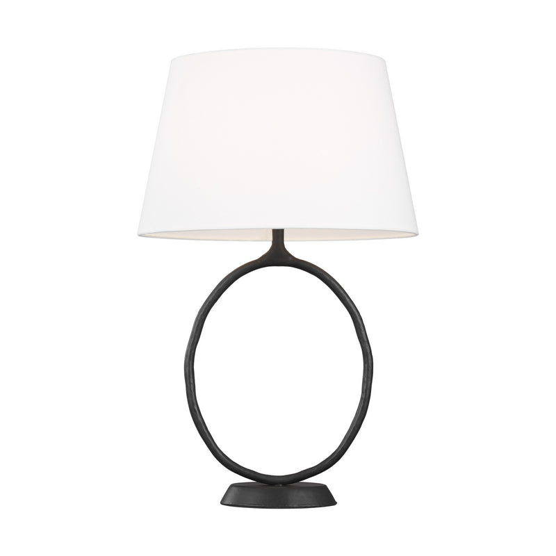 One Light Table Lamp<br /><span style="color:#4AB0CE;">Entrega: 4-10 dias en USA</span><br /><span style="color:#4AB0CE;font-size:60%;">PREGUNTE POR ENTREGA EN PANAMA</span><br />Collection: Indo<br />Finish: Aged Iron