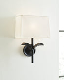 One Light Wall Sconce<br /><span style="color:#4AB0CE;">Entrega: 3-4 semanas en USA</span><br /><span style="color:#4AB0CE;font-size:60%;">PREGUNTE POR ENTREGA EN PANAMA</span><br />Collection: Georgia<br />Finish: Aged Iron