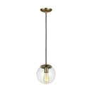 One Light Pendant<br /><span style="color:#4AB0CE;">Entrega: 4-10 dias en USA</span><br /><span style="color:#4AB0CE;font-size:60%;">PREGUNTE POR ENTREGA EN PANAMA</span><br />Collection: Leo H.G.<br />Finish: Satin Brass