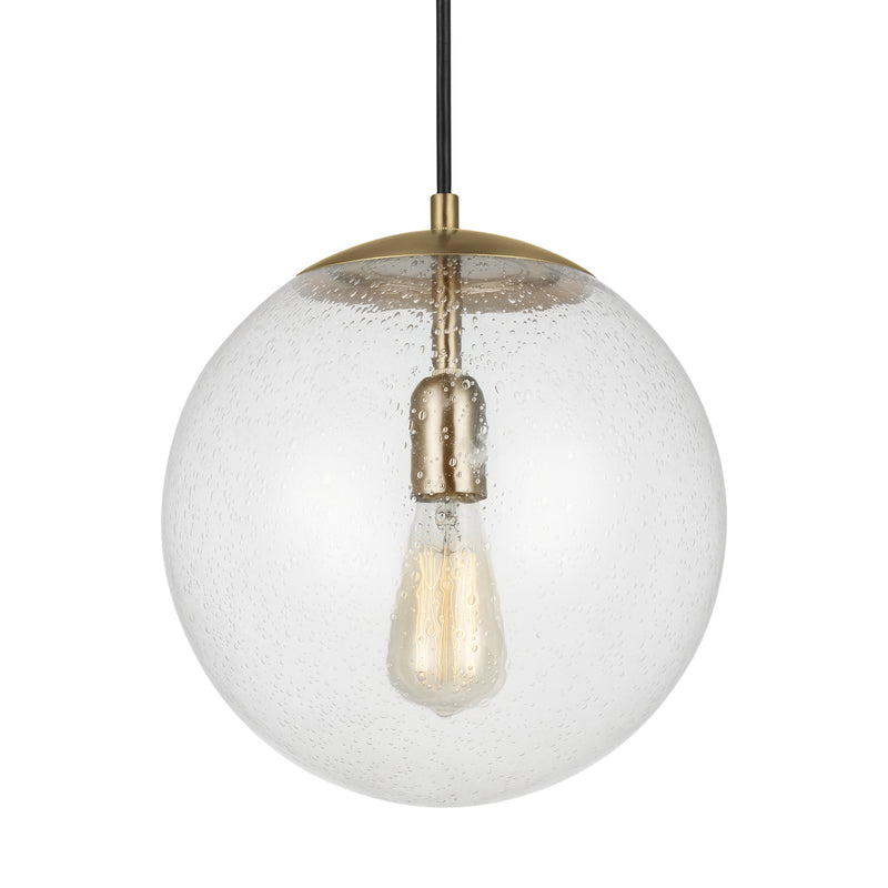 One Light Pendant<br /><span style="color:#4AB0CE;">Entrega: 2-3 semanas en USA</span><br /><span style="color:#4AB0CE;font-size:60%;">PREGUNTE POR ENTREGA EN PANAMA</span><br />Collection: Leo - Hanging Globe<br />Finish: Satin Brass