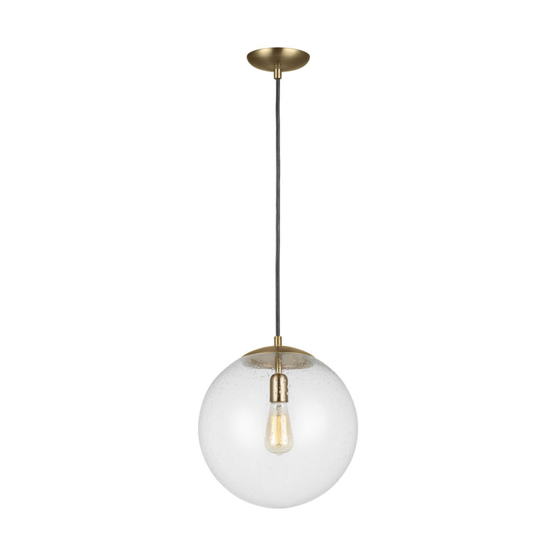 One Light Pendant<br /><span style="color:#4AB0CE;">Entrega: 4-10 dias en USA</span><br /><span style="color:#4AB0CE;font-size:60%;">PREGUNTE POR ENTREGA EN PANAMA</span><br />Collection: Leo-Hanging Globe<br />Finish: Satin Brass