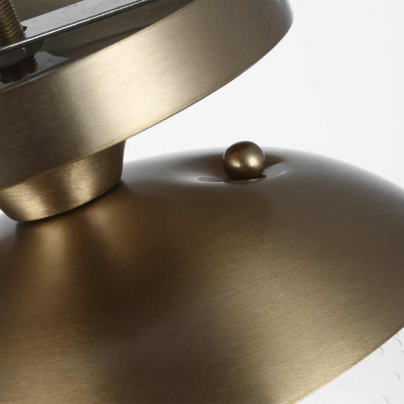 Visual Comfort Studio - 7501801EN7-848 - One Light Wall / Ceiling Semi-Flush Mount - Leo H.G. - Satin Brass