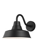 Visual Comfort Studio - 8637401-12/T - One Light Outdoor Wall Lantern - Barn Light - Black