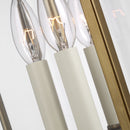 Three Light Pendant<br /><span style="color:#4AB0CE;">Entrega: 4-10 dias en USA</span><br /><span style="color:#4AB0CE;font-size:60%;">PREGUNTE POR ENTREGA EN PANAMA</span><br />Collection: Wellsworth<br />Finish: Painted Distressed Brass