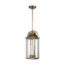 Three Light Pendant<br /><span style="color:#4AB0CE;">Entrega: 4-10 dias en USA</span><br /><span style="color:#4AB0CE;font-size:60%;">PREGUNTE POR ENTREGA EN PANAMA</span><br />Collection: Wellsworth<br />Finish: Painted Distressed Brass