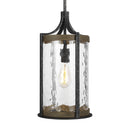 One Light Pendant<br /><span style="color:#4AB0CE;">Entrega: 4-10 dias en USA</span><br /><span style="color:#4AB0CE;font-size:60%;">PREGUNTE POR ENTREGA EN PANAMA</span><br />Collection: Angelo<br />Finish: Distressed Weathered Oak / Slate Grey Metal