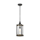 One Light Pendant<br /><span style="color:#4AB0CE;">Entrega: 4-10 dias en USA</span><br /><span style="color:#4AB0CE;font-size:60%;">PREGUNTE POR ENTREGA EN PANAMA</span><br />Collection: Angelo<br />Finish: Distressed Weathered Oak / Slate Grey Metal