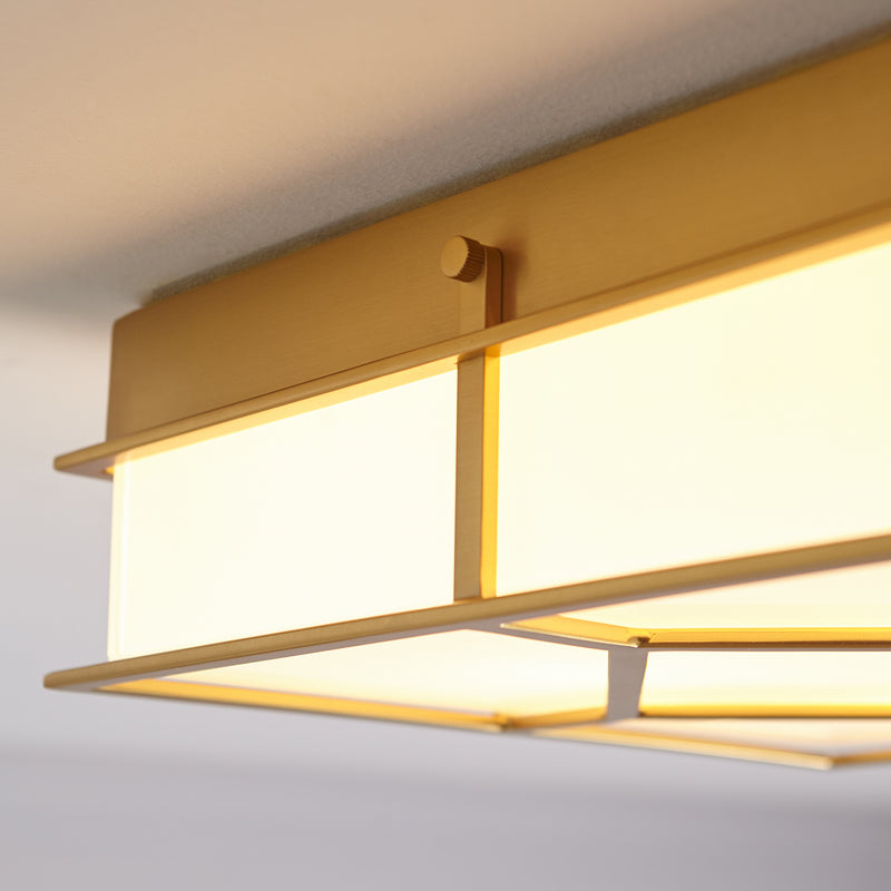 Three Light Flush Mount<br /><span style="color:#4AB0CE;">Entrega: 4-5 semanas en USA</span><br /><span style="color:#4AB0CE;font-size:60%;">PREGUNTE POR ENTREGA EN PANAMA</span><br />Collection: Transom<br />Finish: Burnished Brass