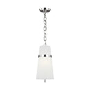 Visual Comfort Studio - AP1161PN - One Light Pendant - Cordtlandt - Polished Nickel