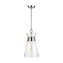 Visual Comfort Studio - CP1021PN - One Light Pendant - Atlantic - Polished Nickel