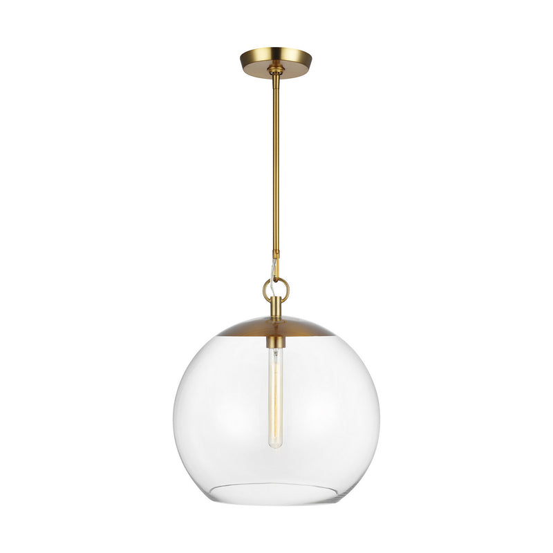 One Light Pendant<br /><span style="color:#4AB0CE;">Entrega: 4-10 dias en USA</span><br /><span style="color:#4AB0CE;font-size:60%;">PREGUNTE POR ENTREGA EN PANAMA</span><br />Collection: Atlantic<br />Finish: Burnished Brass