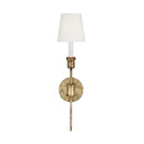 One Light Wall Sconce<br /><span style="color:#4AB0CE;">Entrega: 5-6 semanas en USA</span><br /><span style="color:#4AB0CE;font-size:60%;">PREGUNTE POR ENTREGA EN PANAMA</span><br />Collection: Westerly<br />Finish: Antique Gild