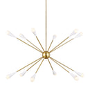 12 Light Chandelier<br /><span style="color:#4AB0CE;">Entrega: 4-10 dias en USA</span><br /><span style="color:#4AB0CE;font-size:60%;">PREGUNTE POR ENTREGA EN PANAMA</span><br />Collection: Jax<br />Finish: Burnished Brass