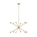 12 Light Chandelier<br /><span style="color:#4AB0CE;">Entrega: 4-10 dias en USA</span><br /><span style="color:#4AB0CE;font-size:60%;">PREGUNTE POR ENTREGA EN PANAMA</span><br />Collection: Jax<br />Finish: Burnished Brass