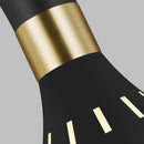 One Light Pendant<br /><span style="color:#4AB0CE;">Entrega: 4-10 dias en USA</span><br /><span style="color:#4AB0CE;font-size:60%;">PREGUNTE POR ENTREGA EN PANAMA</span><br />Collection: Joan<br />Finish: Midnight Black