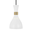 One Light Pendant<br /><span style="color:#4AB0CE;">Entrega: 4-10 dias en USA</span><br /><span style="color:#4AB0CE;font-size:60%;">PREGUNTE POR ENTREGA EN PANAMA</span><br />Collection: Joan<br />Finish: Matte White