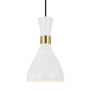 One Light Pendant<br /><span style="color:#4AB0CE;">Entrega: 4-10 dias en USA</span><br /><span style="color:#4AB0CE;font-size:60%;">PREGUNTE POR ENTREGA EN PANAMA</span><br />Collection: Joan<br />Finish: Matte White