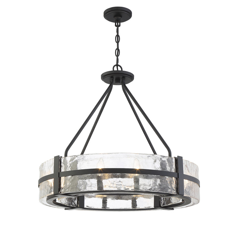 Eight Light Pendant<br /><span style="color:#4AB0CE;">Entrega: 4-10 dias en USA</span><br /><span style="color:#4AB0CE;font-size:60%;">PREGUNTE POR ENTREGA EN PANAMA</span><br />Collection: Hudson<br />Finish: Matte Black