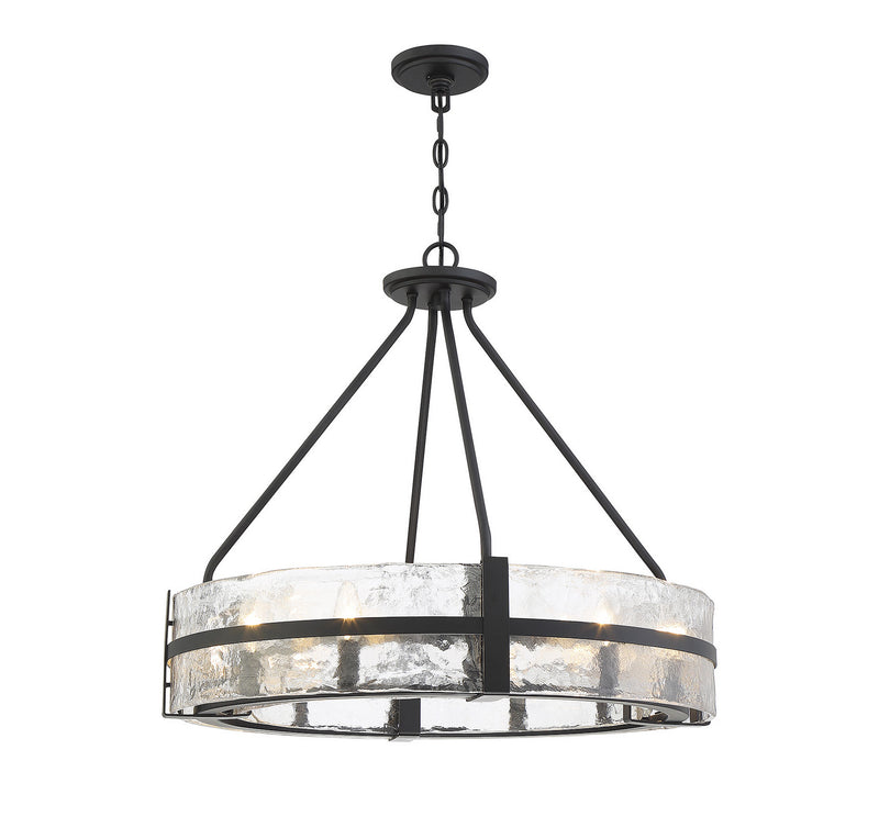 Eight Light Pendant<br /><span style="color:#4AB0CE;">Entrega: 4-10 dias en USA</span><br /><span style="color:#4AB0CE;font-size:60%;">PREGUNTE POR ENTREGA EN PANAMA</span><br />Collection: Hudson<br />Finish: Matte Black