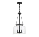 Three Light Pendant<br /><span style="color:#4AB0CE;">Entrega: 4-10 dias en USA</span><br /><span style="color:#4AB0CE;font-size:60%;">PREGUNTE POR ENTREGA EN PANAMA</span><br />Collection: Akron<br />Finish: Matte Black