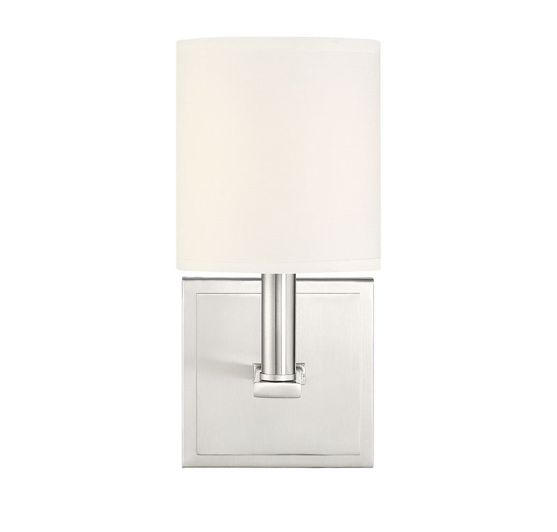 Savoy House - 9-1200-1-SN - One Light Wall Sconce - Waverly - Satin Nickel