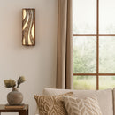 Varaluz - 240W02HO - Two Light Wall Sconce - Flow - Hammered Ore