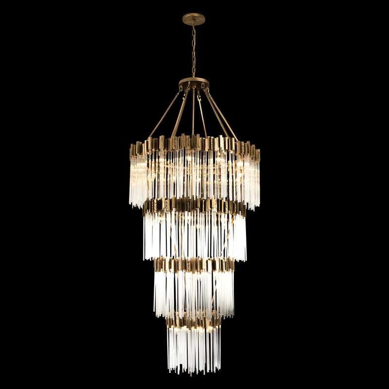 Varaluz - 309C30HG - 30 Light Chandelier - Matrix - Havana Gold