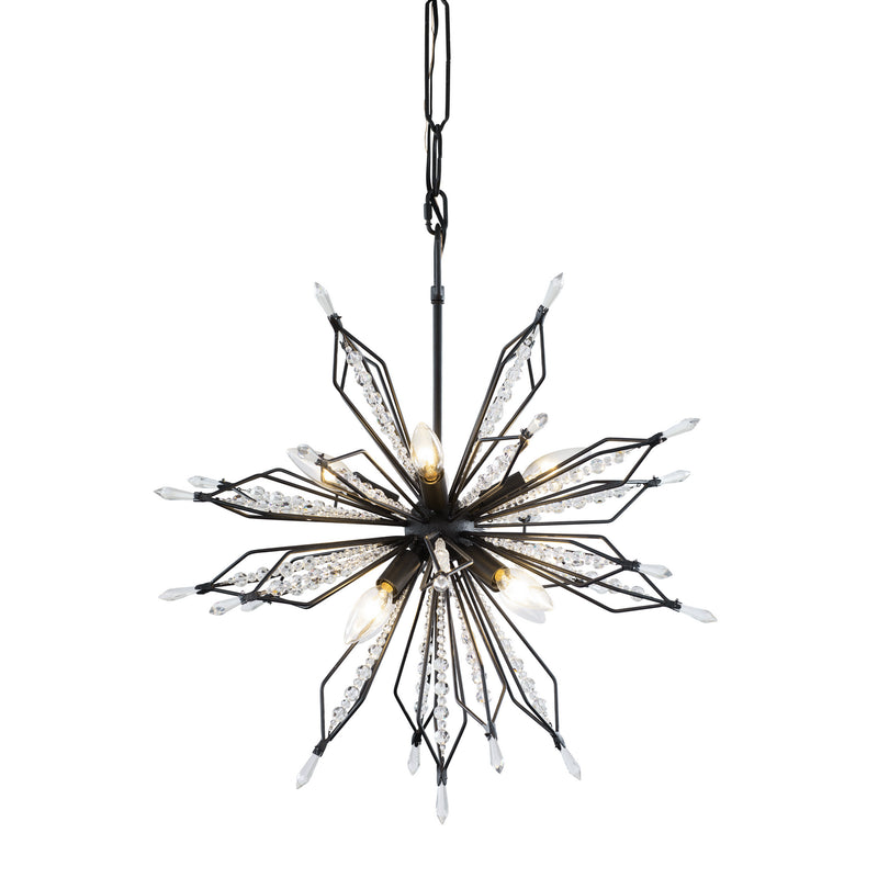Eight Light Pendant<br /><span style="color:#4AB0CE;">Entrega: 6-7 semanas en USA</span><br /><span style="color:#4AB0CE;font-size:60%;">PREGUNTE POR ENTREGA EN PANAMA</span><br />Collection: Orbital<br />Finish: Carbon