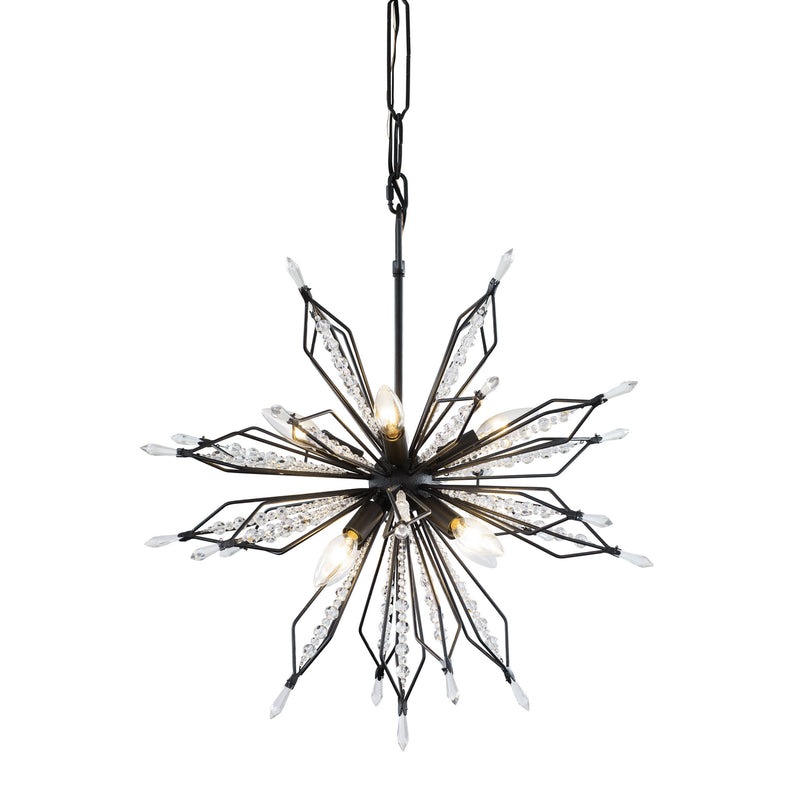 Eight Light Pendant<br /><span style="color:#4AB0CE;">Entrega: 4-10 dias en USA</span><br /><span style="color:#4AB0CE;font-size:60%;">PREGUNTE POR ENTREGA EN PANAMA</span><br />Collection: Orbital<br />Finish: Carbon