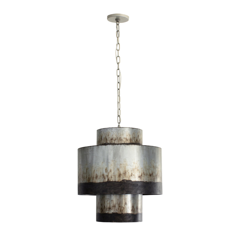 Four Light Pendant<br /><span style="color:#4AB0CE;">Entrega: 4-10 dias en USA</span><br /><span style="color:#4AB0CE;font-size:60%;">PREGUNTE POR ENTREGA EN PANAMA</span><br />Collection: Cannery<br />Finish: Ombre Galvanized