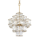 Six Light Chandelier<br /><span style="color:#4AB0CE;">Entrega: 4-10 dias en USA</span><br /><span style="color:#4AB0CE;font-size:60%;">PREGUNTE POR ENTREGA EN PANAMA</span><br />Collection: Cubic<br />Finish: Calypso Gold