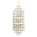 14 Light Foyer Pendant<br /><span style="color:#4AB0CE;">Entrega: 4-10 dias en USA</span><br /><span style="color:#4AB0CE;font-size:60%;">PREGUNTE POR ENTREGA EN PANAMA</span><br />Collection: Cubic<br />Finish: Calypso Gold