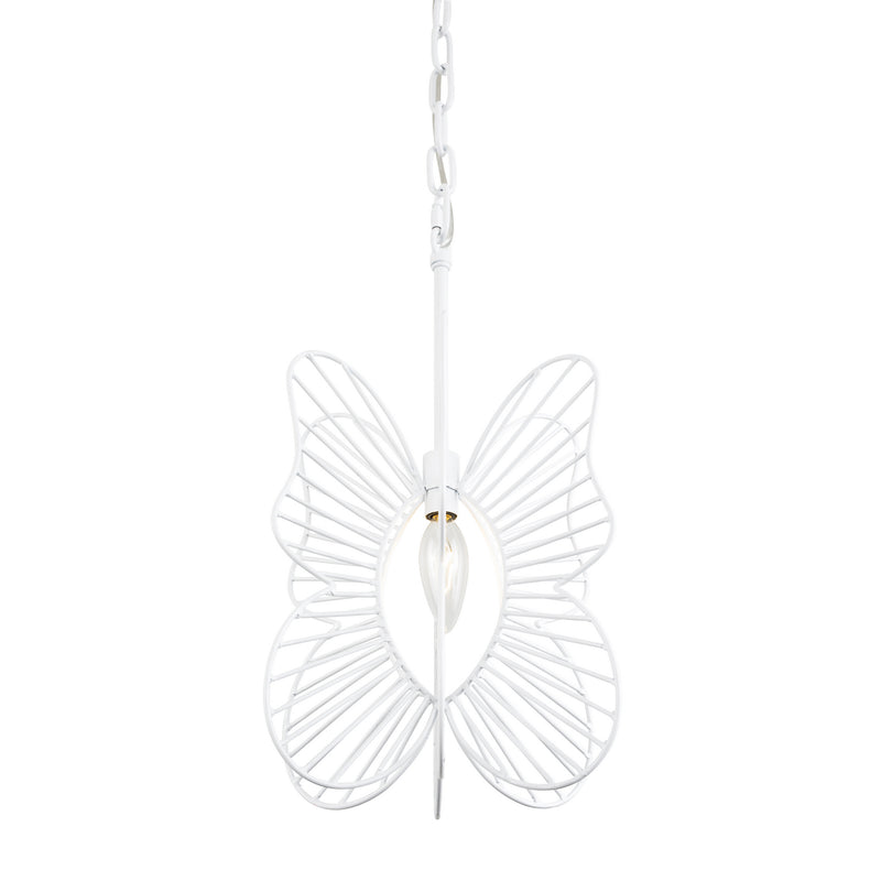 One Light Mini Pendant<br /><span style="color:#4AB0CE;">Entrega: 4-10 dias en USA</span><br /><span style="color:#4AB0CE;font-size:60%;">PREGUNTE POR ENTREGA EN PANAMA</span><br />Collection: Monarch<br />Finish: White