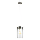 Visual Comfort Studio - 6590301EN7-962 - One Light Pendant - Zire - Brushed Nickel