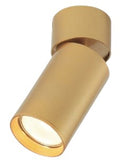 LAMPARA DE PARED SPOT DECORATIVA 1XGU10-10W LED ACABADO GOLD ALUMINIO PC