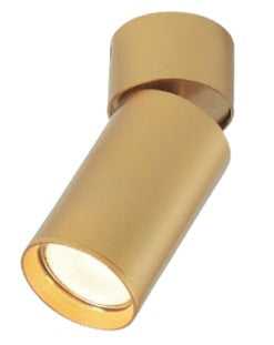 LAMPARA DE PARED SPOT DECORATIVA 1XGU10-10W LED ACABADO GOLD ALUMINIO PC