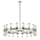 Alora - CH309036PNCG - 36 Light Chandelier - Revolve - Clear Glass/Polished Nickel