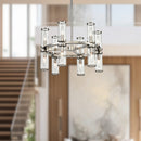 Alora - CH309066PNCG - 12 Light Chandelier - Revolve - Clear Glass/Polished Nickel