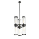 Alora - CH311633UBCG - Six Light Chandelier - Revolve Ii - Clear Glass/Urban Bronze