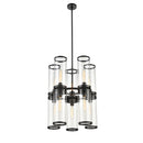 Alora - CH311655UBCG - Ten Light Chandelier - Revolve Ii - Clear Glass/Urban Bronze