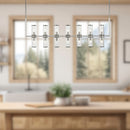 Alora - LP309077PNCG - 14 Light Island Pendant - Revolve - Clear Glass/Polished Nickel