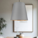 Alora - PD311025UBGG - Three Light Pendant - Calor - Gray Linen With Gold Parchment/Urban Bronze