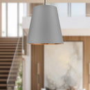 Alora - PD311030UBGG - Three Light Pendant - Calor - Gray Linen Withgold Parchmen/Urban Bronze
