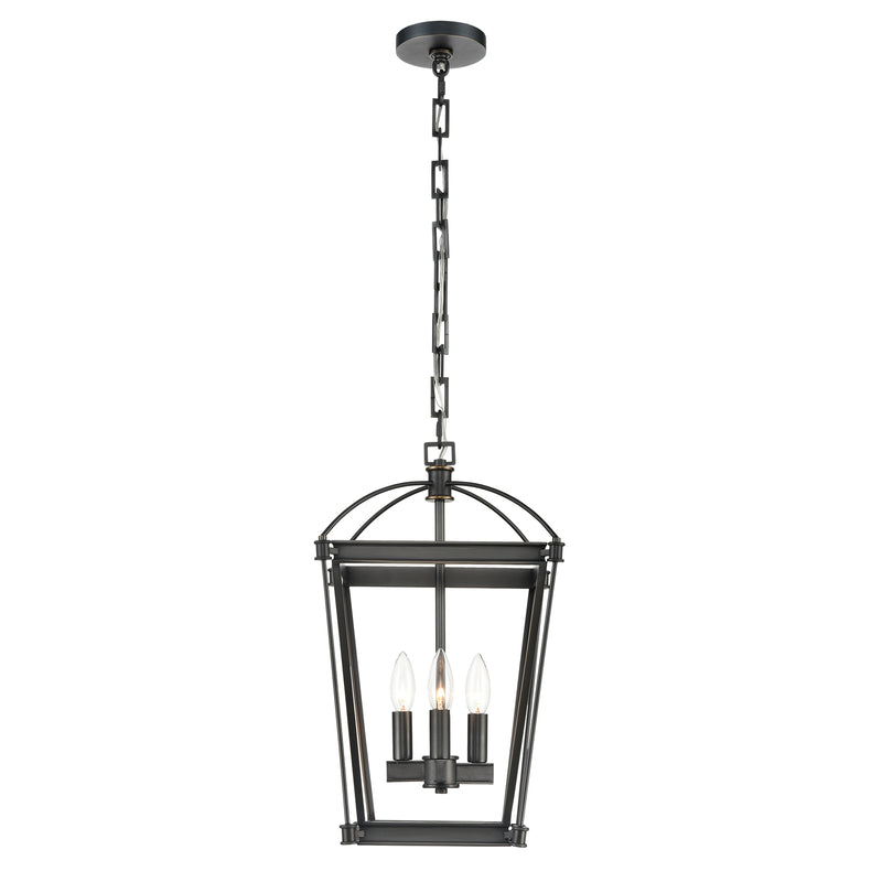 Four Light Foyer Pendant<br /><span style="color:#4AB0CE;">Entrega: 4-10 dias en USA</span><br /><span style="color:#4AB0CE;font-size:60%;">PREGUNTE POR ENTREGA EN PANAMA</span><br />Collection: Manor<br />Finish: Urban Bronze