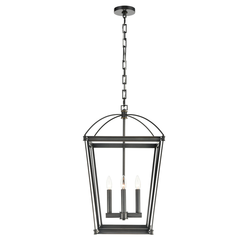 Alora - PD312217UB - Four Light Foyer Pendant - Manor - Urban Bronze