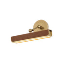 LED Wall Sconce<br /><span style="color:#4AB0CE;">Entrega: 4-10 dias en USA</span><br /><span style="color:#4AB0CE;font-size:60%;">PREGUNTE POR ENTREGA EN PANAMA</span><br />Collection: Valise Picture<br />Finish: Vintage Brass/Cognac Leather